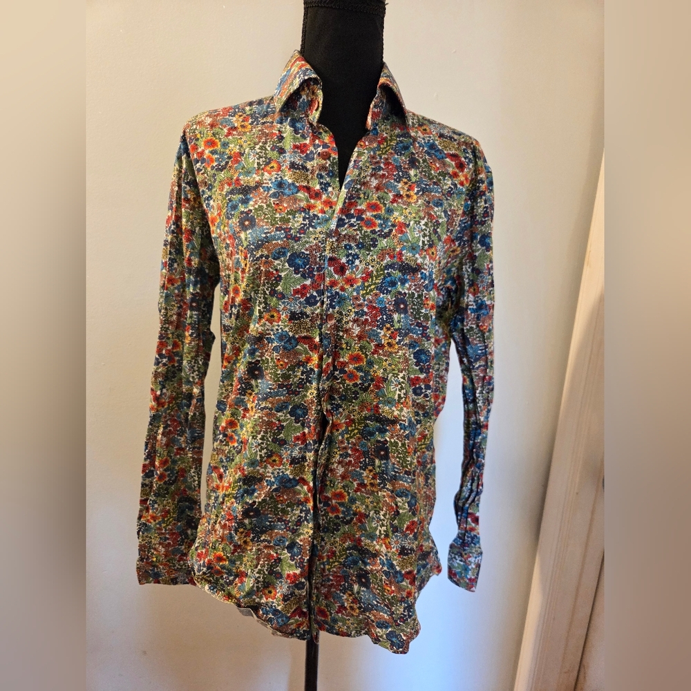 Floral Button Down Shirt for Women